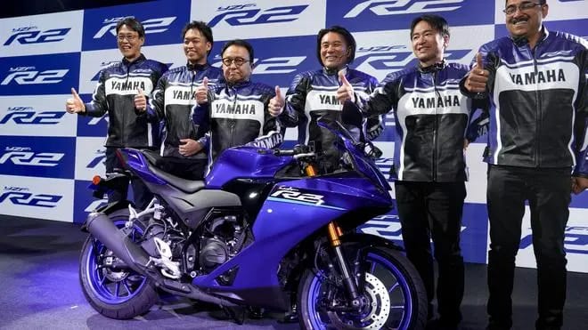 யமஹாவின் புதிய ஆர் 2 (Yamaha YZF-R2) பைக் அறிமுக விழா